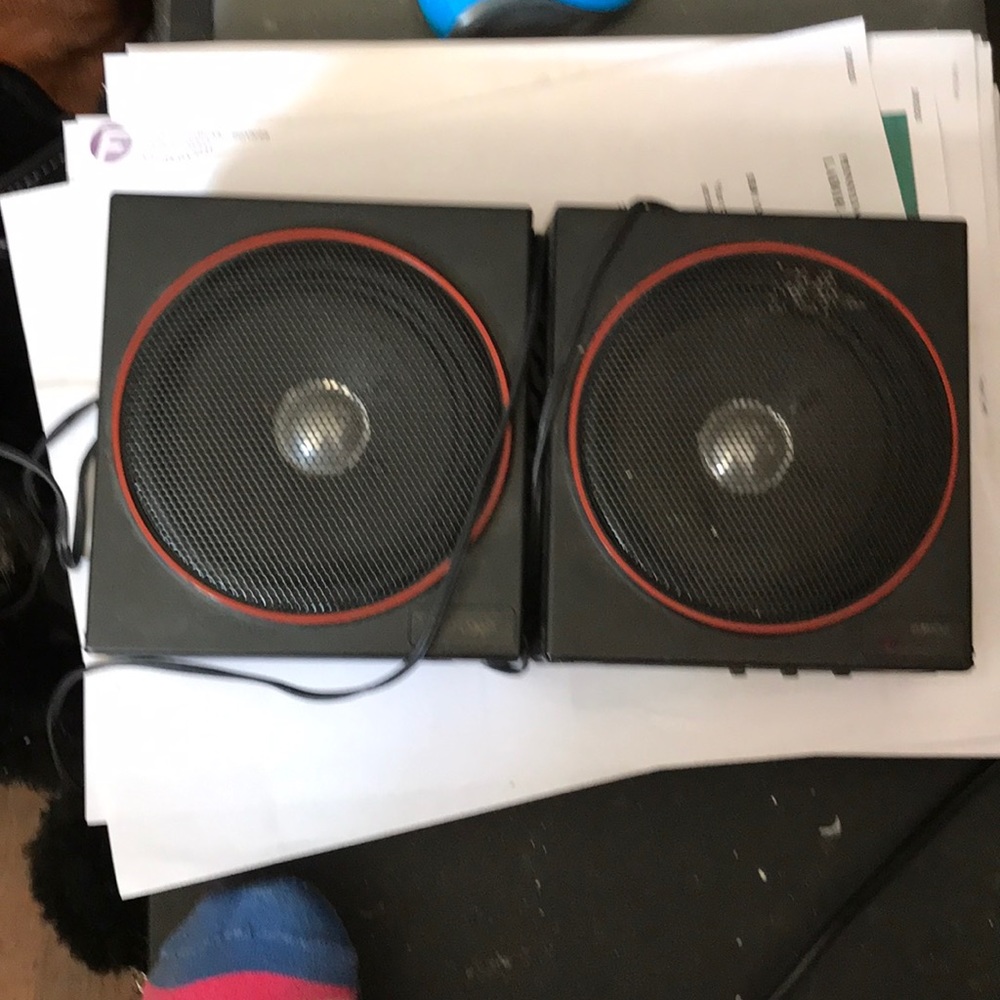 Portable speakers